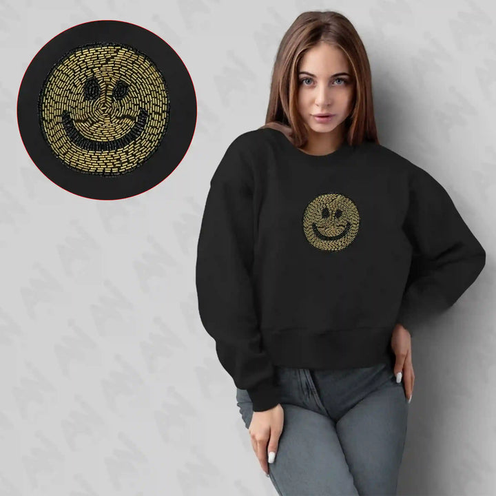 Smiley Face Beads Patch