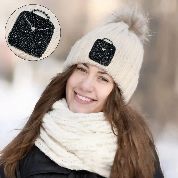 Bag/Purse Sewable Bead Patch