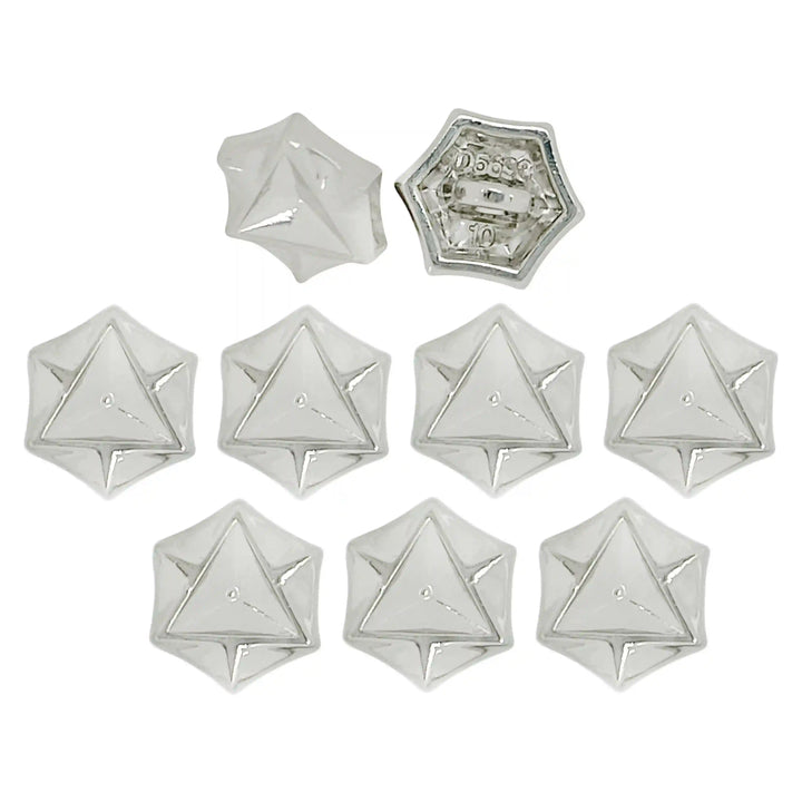 Tri-Dodeca Style Shirt 10mm Metal Buttons