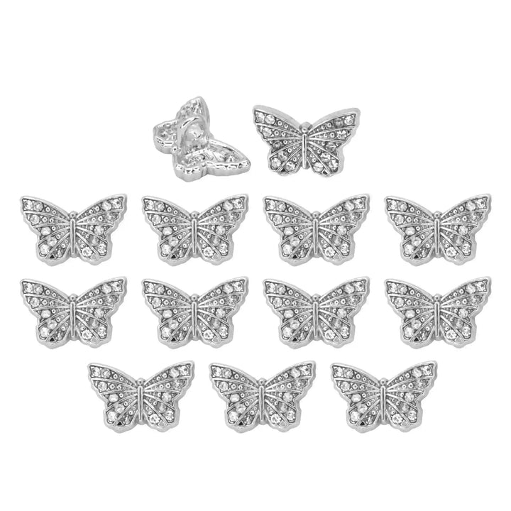 Butterfly shirt metal buttons