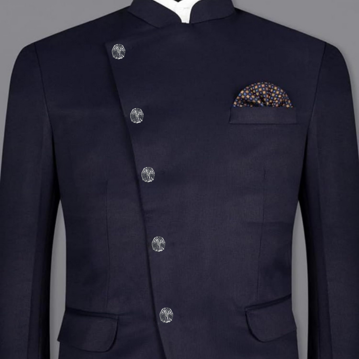 Laser Cut Lion Metal Buttons