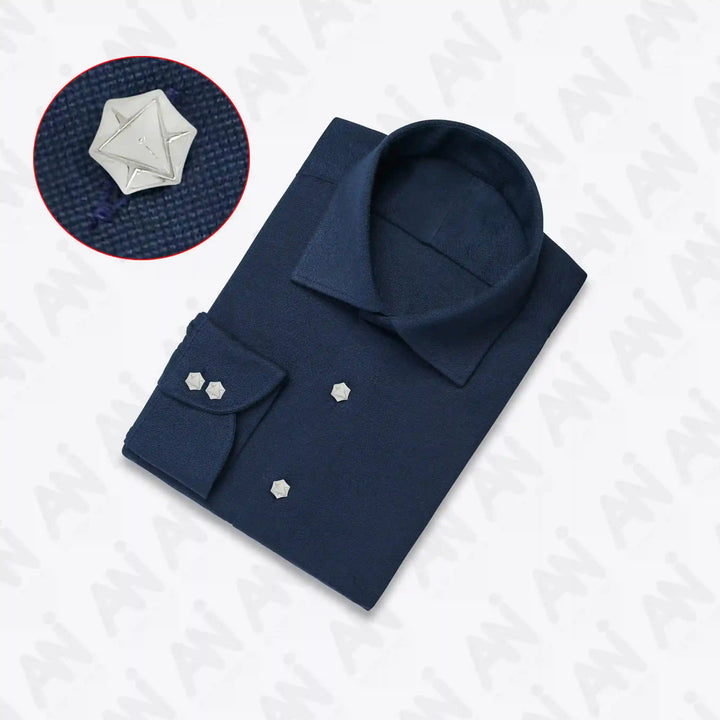 Tri-Dodeca Style Shirt 10mm Metal Buttons