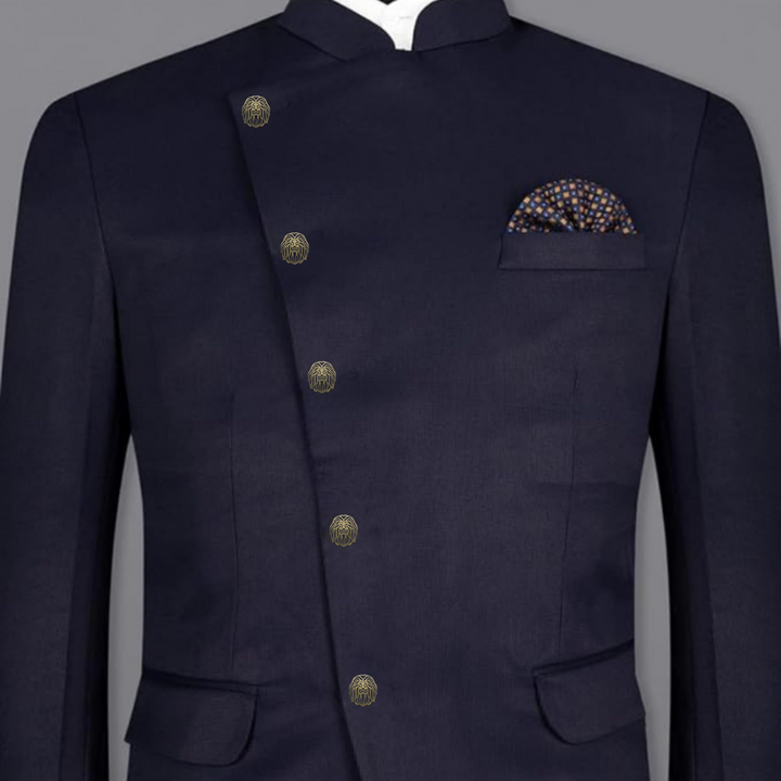 Laser Cut Lion Metal Buttons