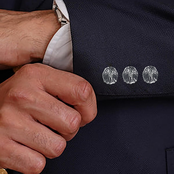 Laser Cut Lion Metal Buttons