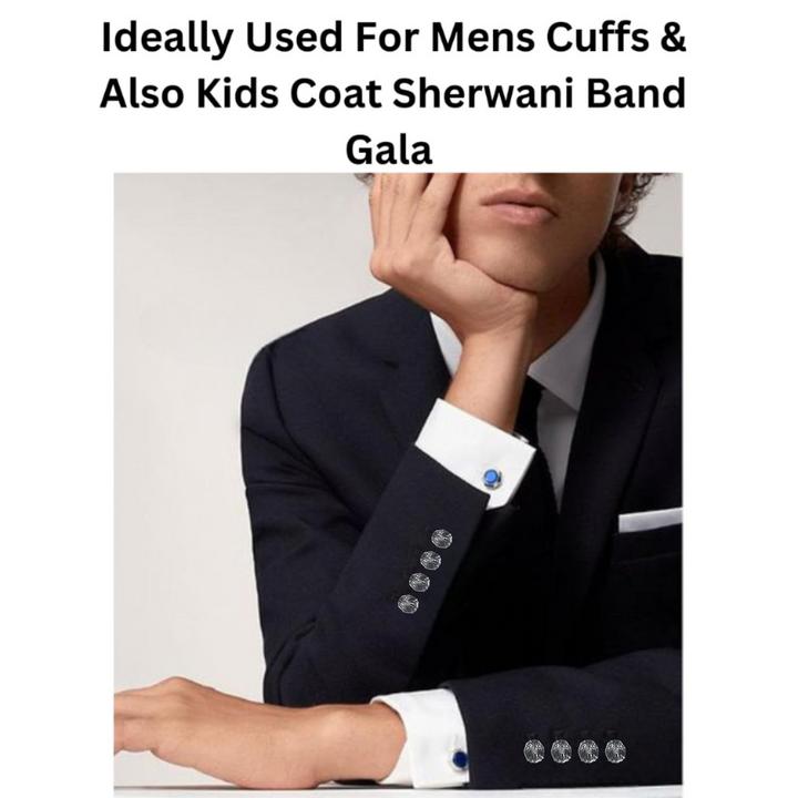 Laser Cut Lion Metal Buttons