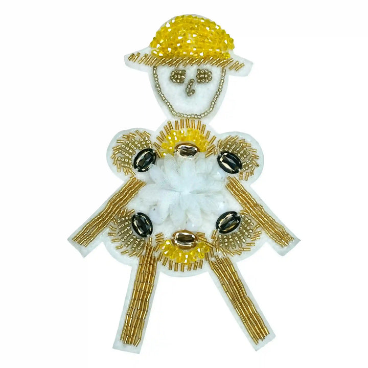 Beaded Doll Patch