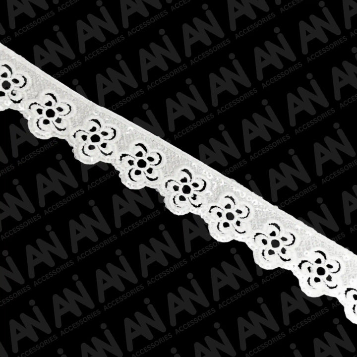 Elegant Floral chakra sequins Lace | 2 Meter