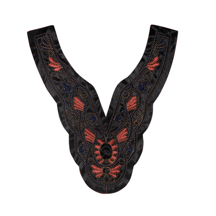 Floral Mesh Round Sweetheart Neckline