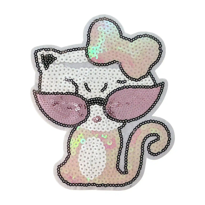 Sequins Cat Patch