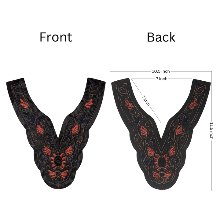 Floral Mesh Round Sweetheart Neckline