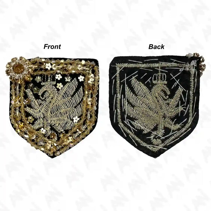 Gold Griffin Shield Patch
