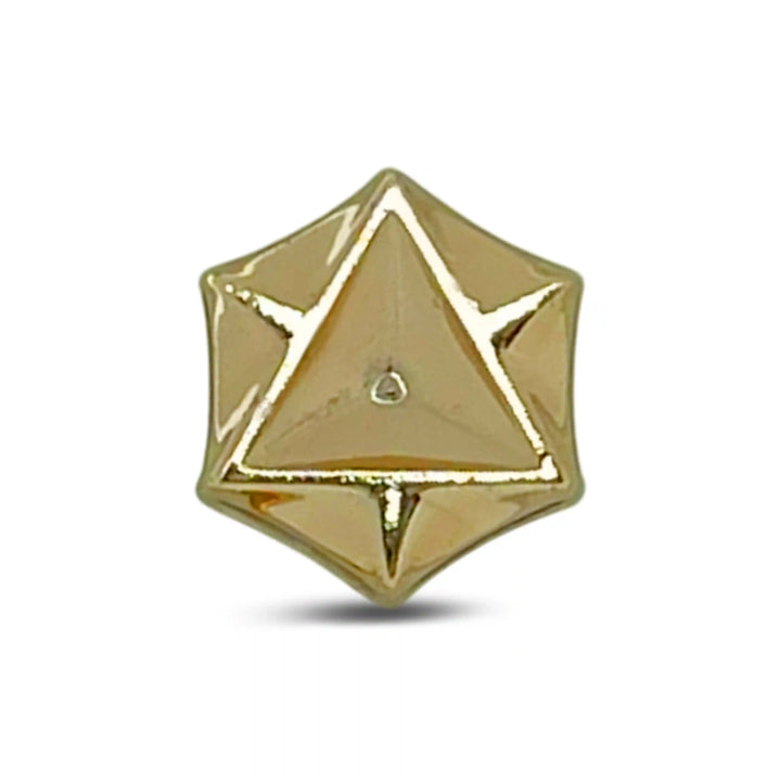 Tri-Dodeca Style Shirt 10mm Metal Buttons