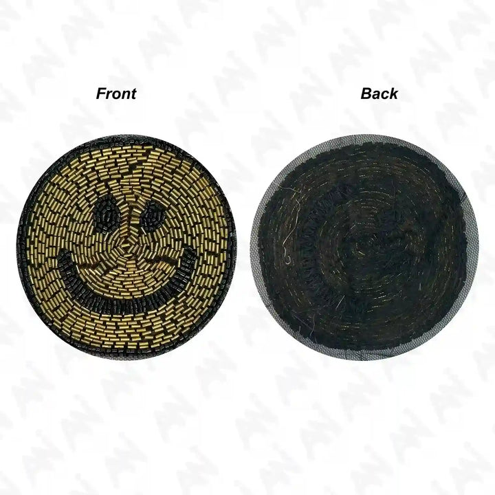 Smiley Face Beads Patch