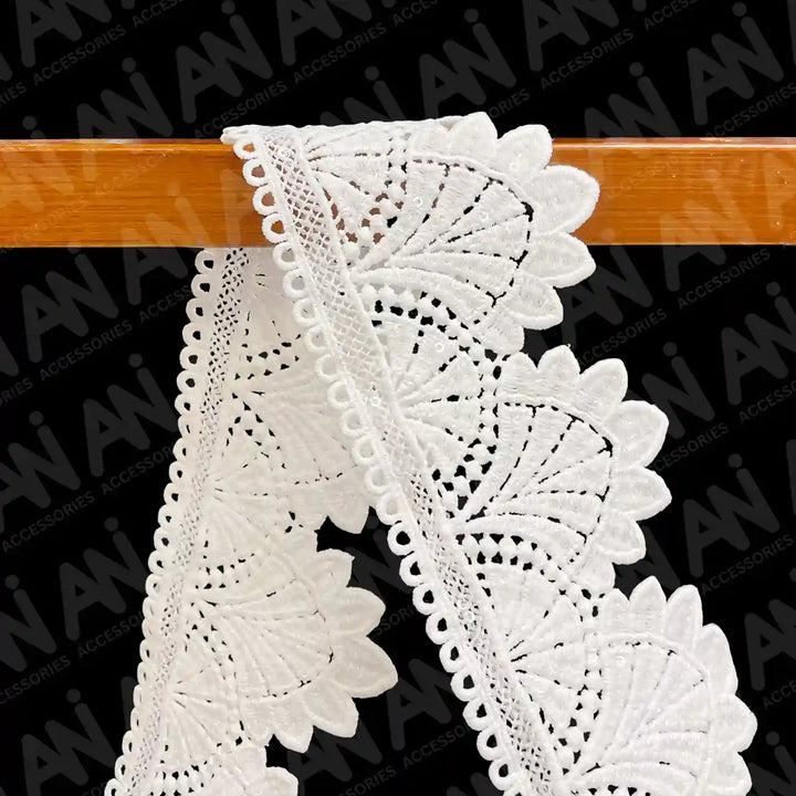 Scalloped Luxury Arch Guipure Lace Trim | 2 Meter