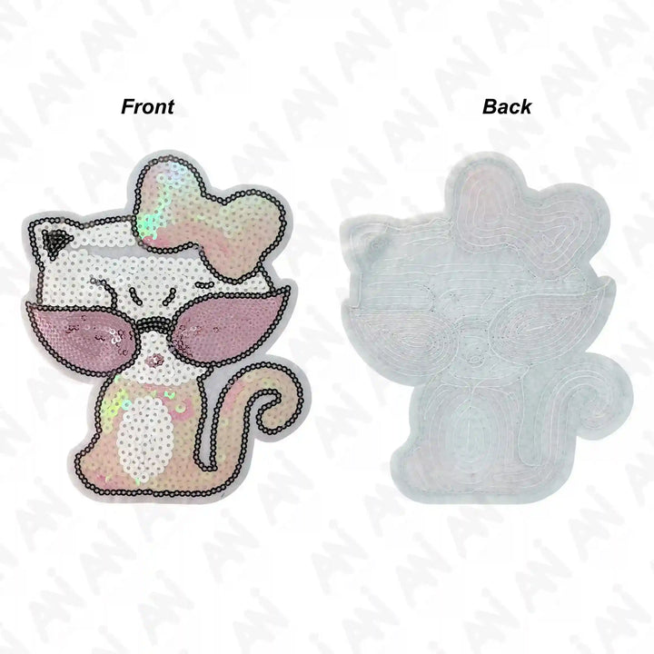Sequins Cat Patch