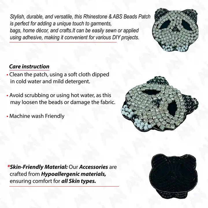 Teddy Bear Crystal Patch