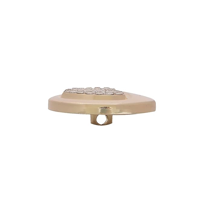 Metal Buttons Heart Centers