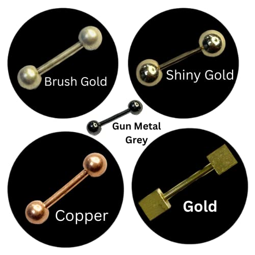 Metallic Piercing Anti exposure Brooch Set