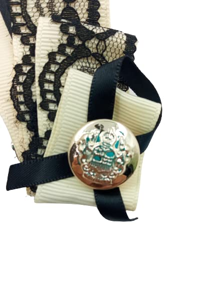 Ribbon Crest Brooch