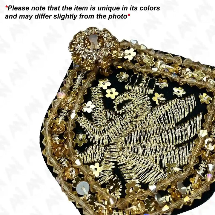 Gold Griffin Shield Patch