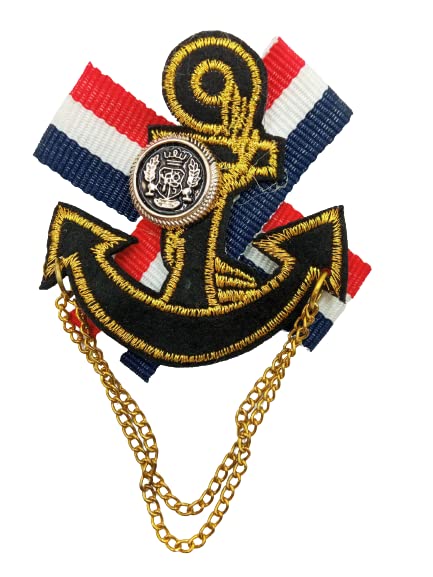 Anchor Badge Brooch