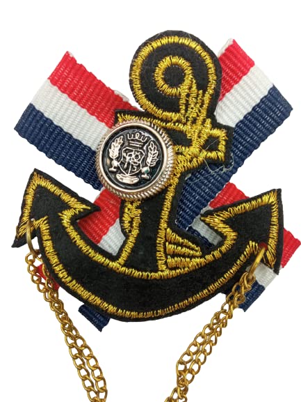 Anchor Badge Brooch