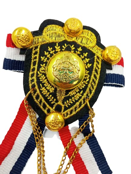 Military Style Ribbon Brooch