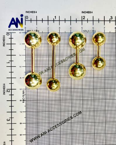 Golden Ball Metal lapel pin|Collar Pin Brooches