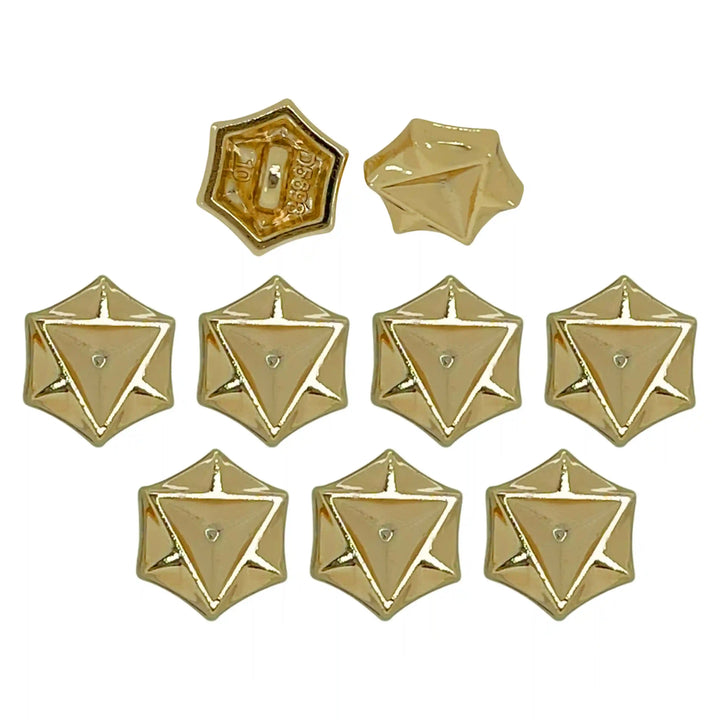 Tri-Dodeca Style Shirt 10mm Metal Buttons