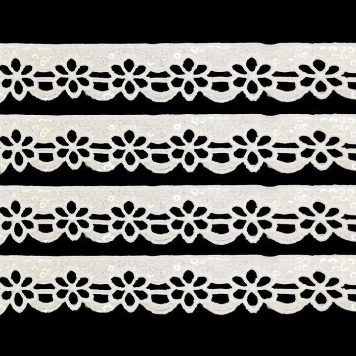 Flower Cut Work Lace | 2 Meter