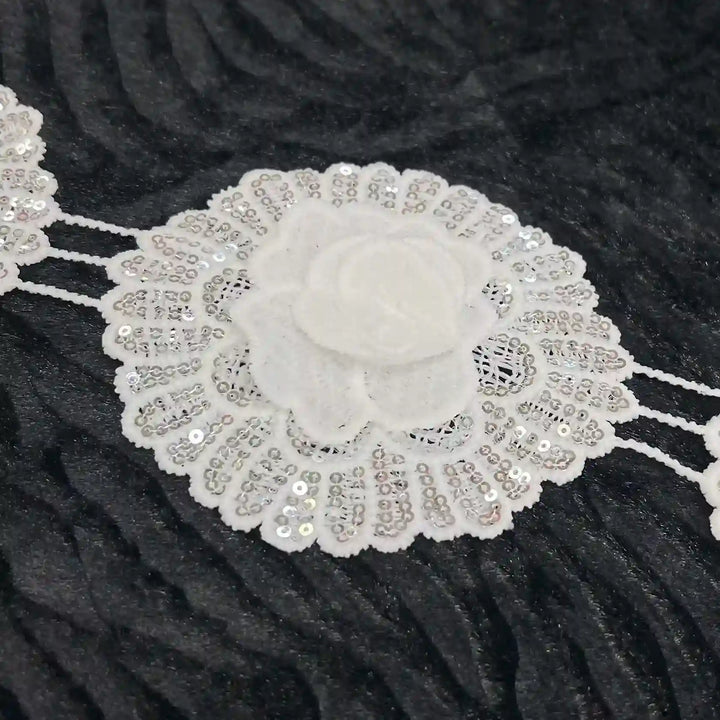 Floral Sequins Lace | 1 Meter