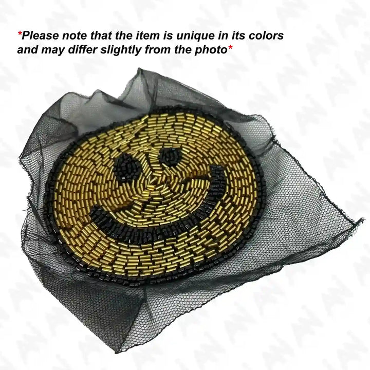 Smiley Face Beads Patch