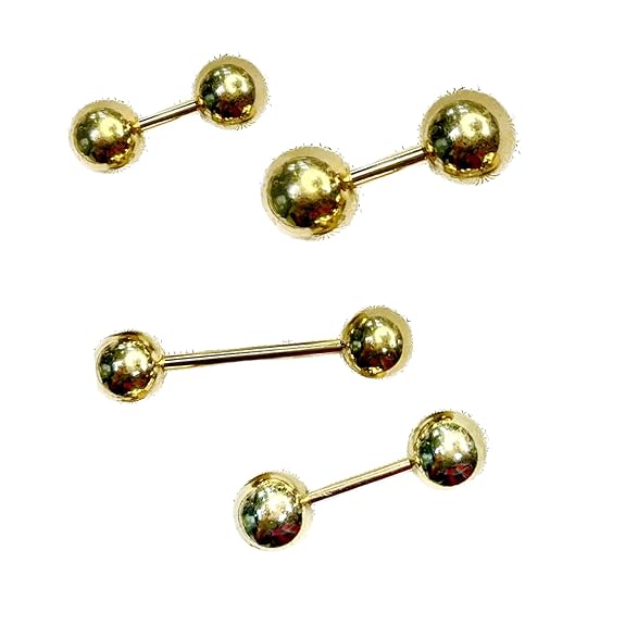 Golden Ball Metal lapel pin|Collar Pin Brooches