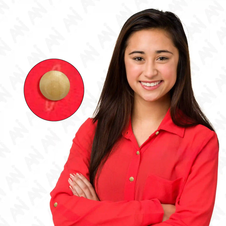 Wooden Shank Button | 12mm