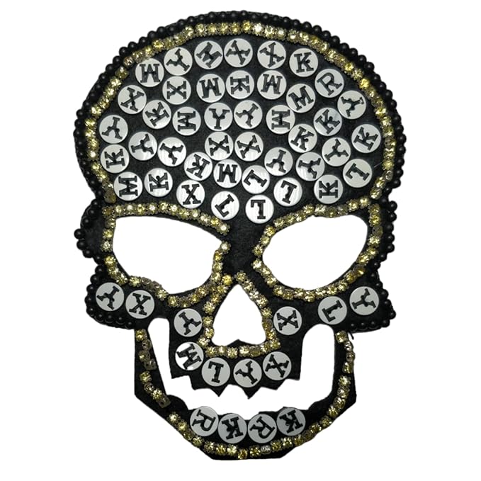 Handmade Gothic Glam Sew Patch