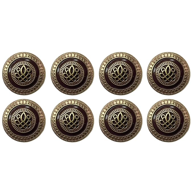 Luxe Insignia Metal Button