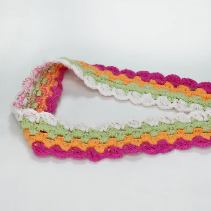 Multicolor Crochet Lace Trim | 2 Meters