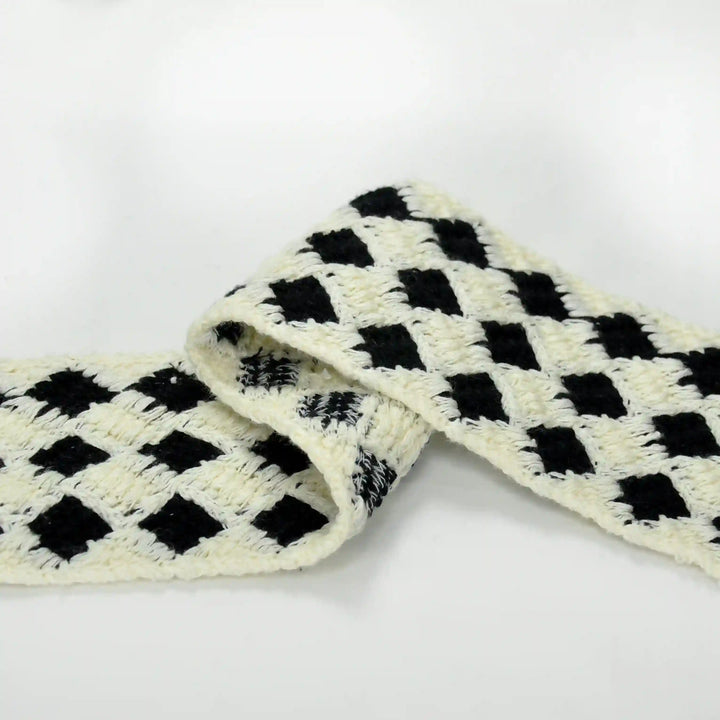 Harlequin Crochet Lace Trim | 2 Meters