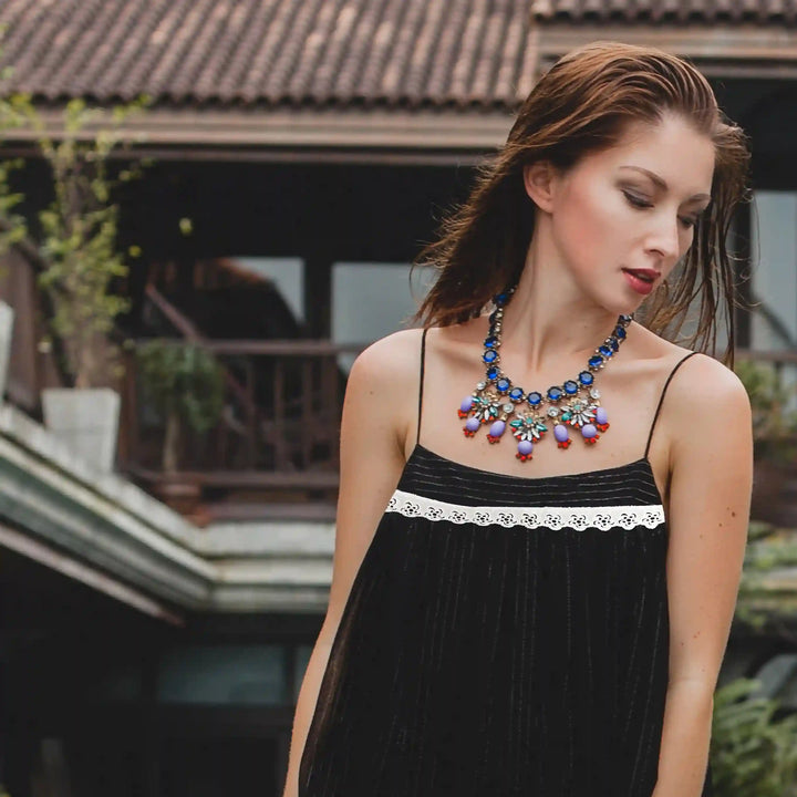 Elegant Floral chakra sequins Lace | 2 Meter