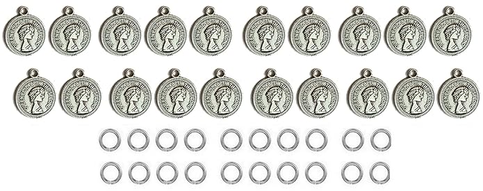 Timeless Elegance Metal Charms