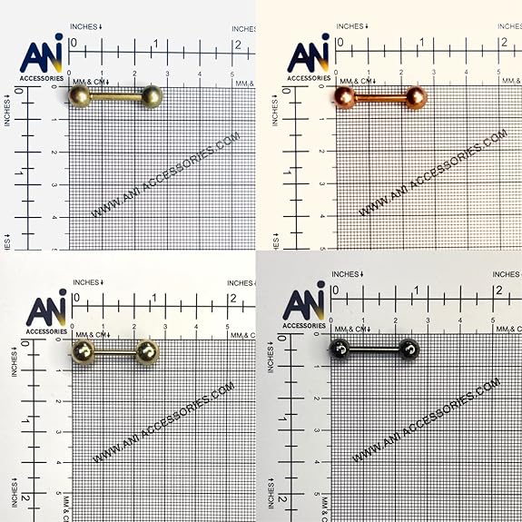 Metallic Piercing Anti exposure Brooch Set