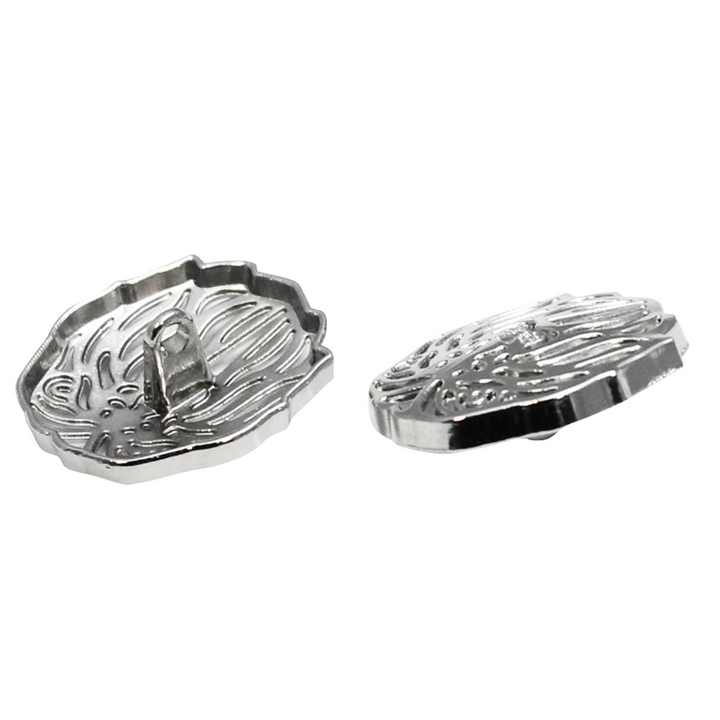 Laser Cut Lion Metal Buttons