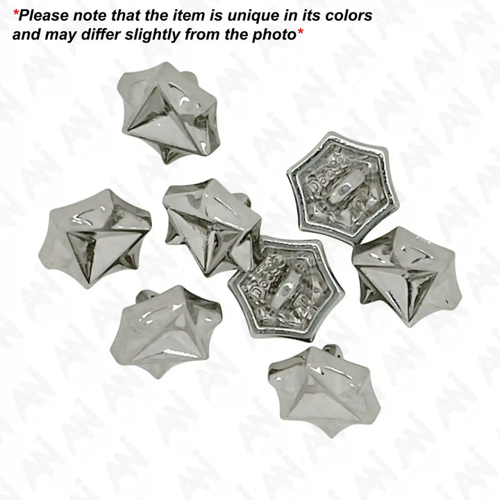 Tri-Dodeca Style Shirt 10mm Metal Buttons