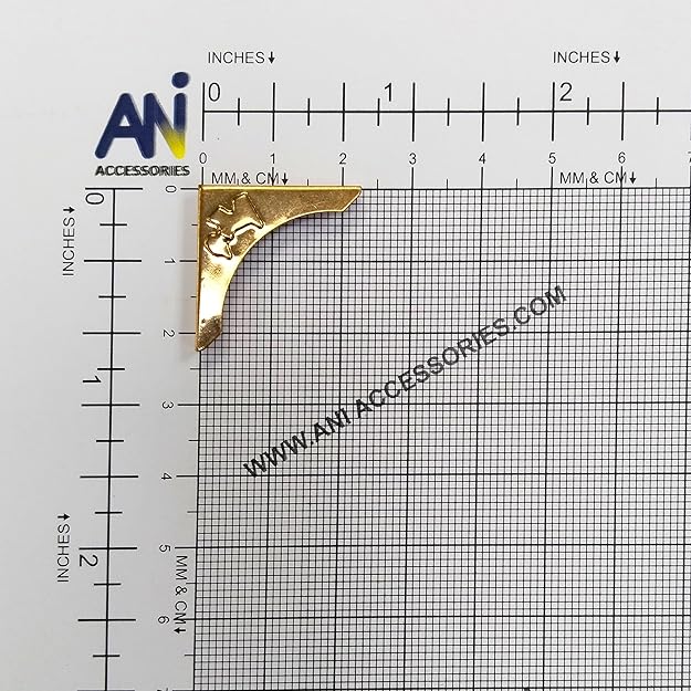 Collar Tips Lapel Pin Badge Button for Men And Women Western Collar Clip Pin Brooch T-shirt Accessories (Pack Of 4)