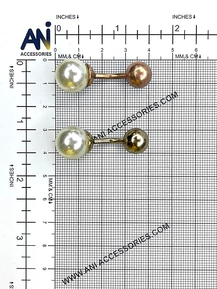 Metal Ball End Anti Exposure Brooch