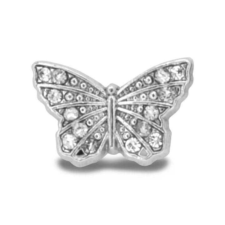 Butterfly shirt metal buttons