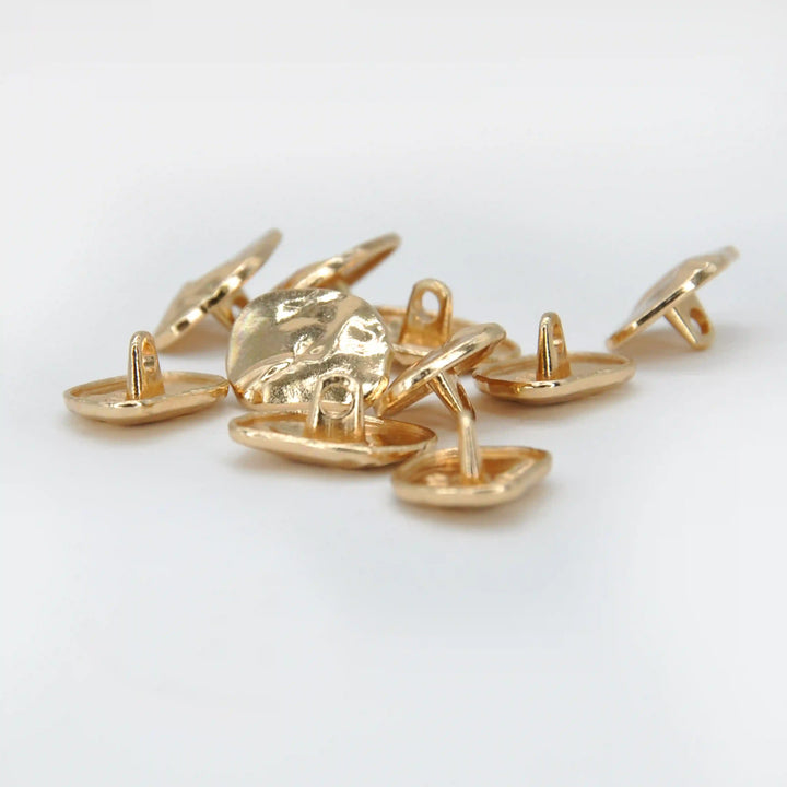 Molten Style Metal Button | 15mm & 18mm