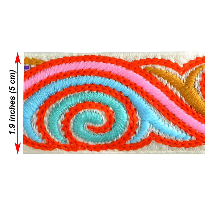 Vortex Ribbon Lace Trim | 2 Meters