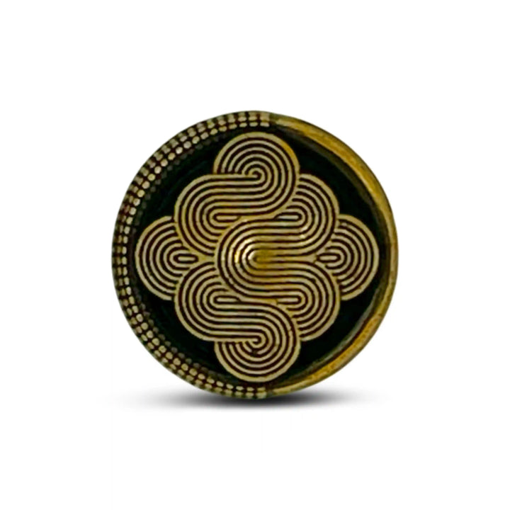 Intricate Line 11mm Shirt Button