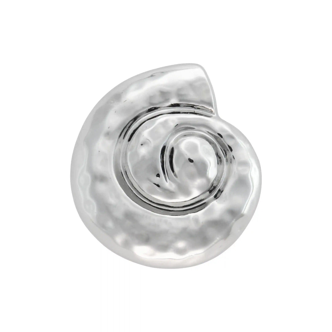 Buy Now Ani Accessories Nautilus Shell Buckle/Button – (XL Size) zooming image in the white background.